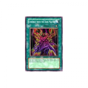 Contract with the Dark Master (Common) : DR1-EN249 - Yu-Gi-Oh! Single Card