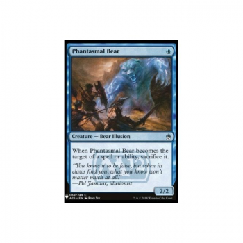 Phantasmal Bear : MYSTERY BOOSTER 476 - Magic the Gathering Single Card