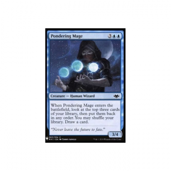 Pondering Mage : MYSTERY BOOSTER 480 - Magic the Gathering Single Card