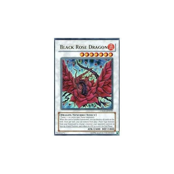 Yu-Gi-Oh! Card CSOC-EN039 Black Rose Dragon | Chaos Cards Yu-Gi-Oh! Card CSOC-EN039 Black Rose Dragon | Chaos Cards