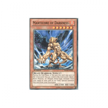 Manticore of Darkness (Super Rare) : DR2-EN068 - Yu-Gi-Oh! Single Card