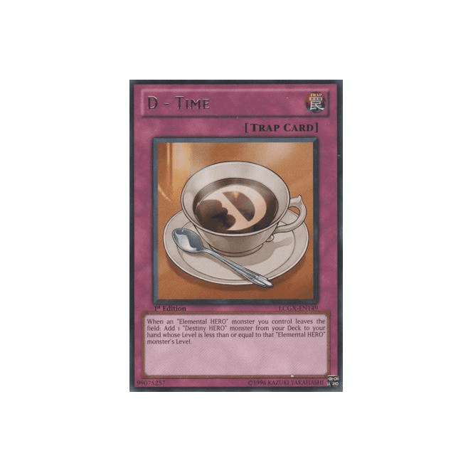 Yu-Gi-Oh! Card EOJ-EN053 D - Time (Ultimate Rare)