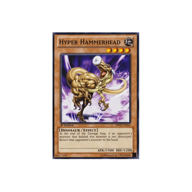 Yu-Gi-Oh! Card DR2-EN075 Hyper Hammerhead | Chaos Cards