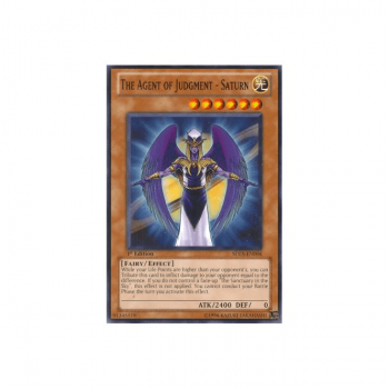 The Agent of Judgment - Saturn (Super Rare) : DR2-EN118 - Yu-Gi-Oh! Single Card