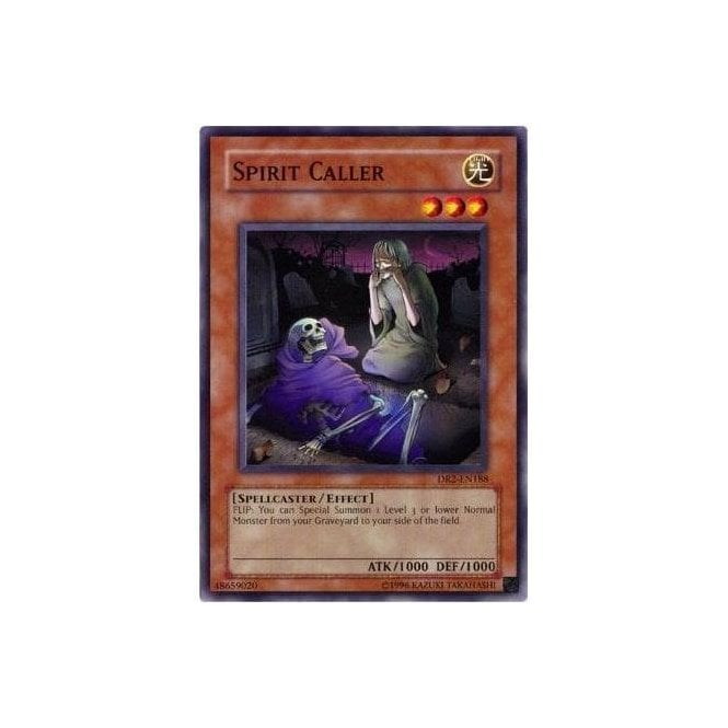 Yu-Gi-Oh! Card DR2-EN188 Spirit Caller | Chaos Cards Yu-Gi-Oh! Card DR2-EN188 Spirit Caller | Chaos Cards