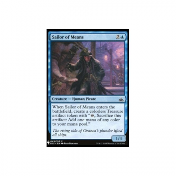 Sailor of Means : MYSTERY BOOSTER 500 - Magic the Gathering Single Card