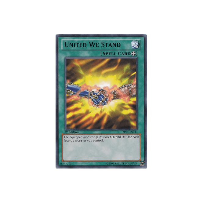 yugioh card united we stand United We Stand