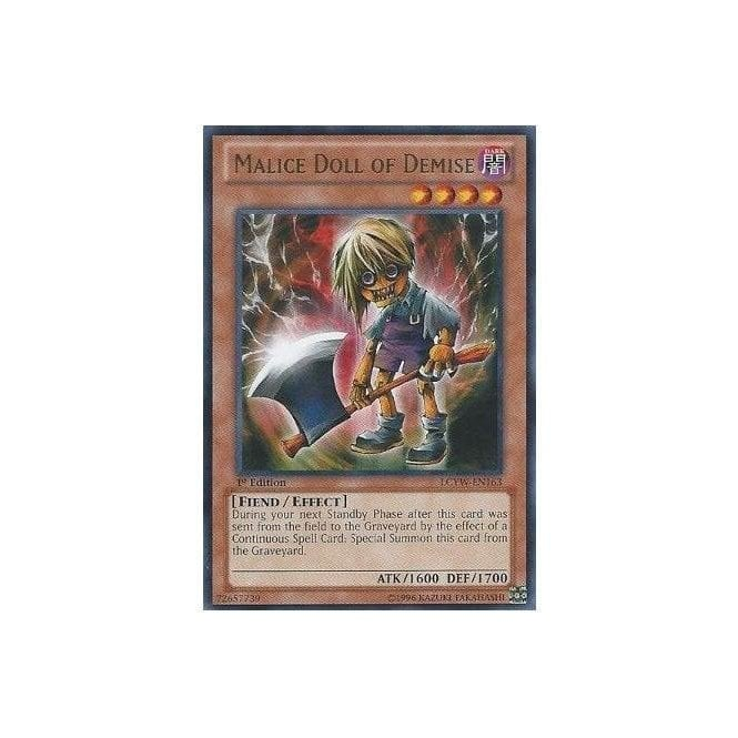 Yu-Gi-Oh! Card DR3-EN018 Malice Doll of Demise Yu-Gi-Oh! Card DR3-EN018 Malice Doll of Demise