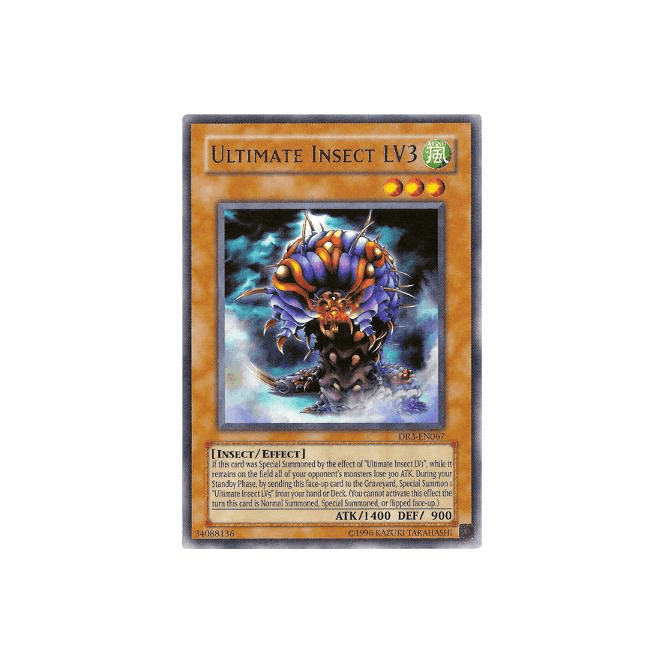 Yu-Gi-Oh! Card DR3-EN067 Ultimate Insect LV3 | Chaos Cards