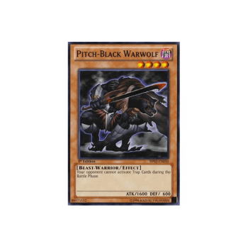 Pitch-Black Warwolf (Common) : DR3-EN086 - Yu-Gi-Oh! Single Card