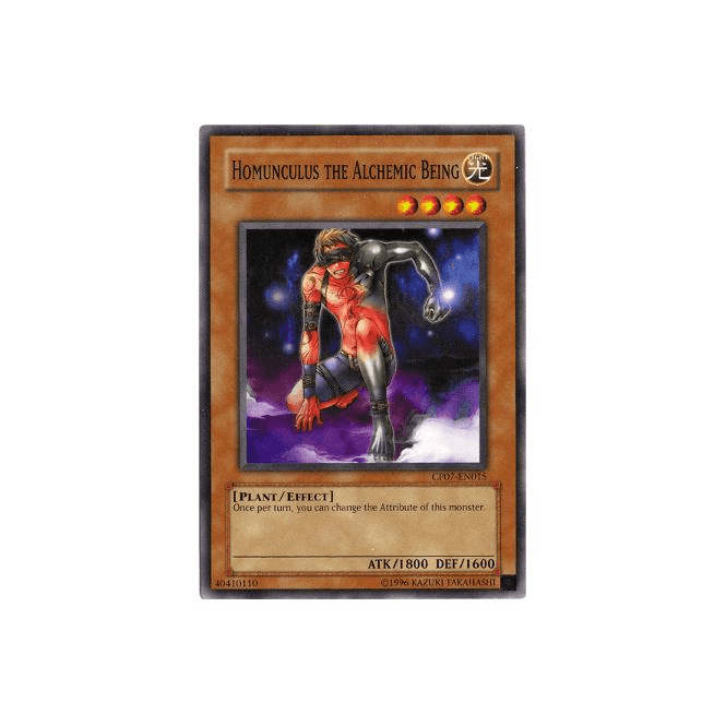 Yu-Gi-Oh! Card DR3-EN094 Homunculus the Alchemic Being