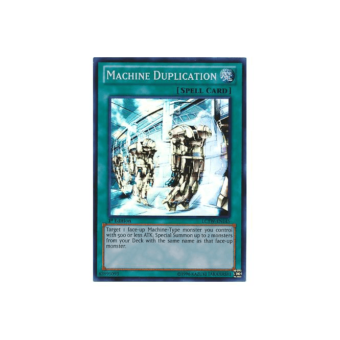Machine Duplication Yu-Gi-Oh! Card DR3-EN101 Machine Duplication | Chaos Cards