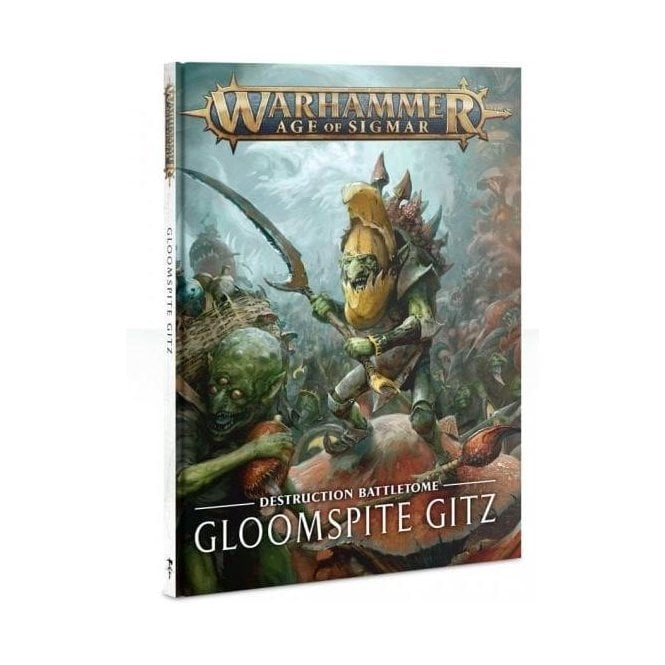 thumbnail image 2 of Battletome: Gloomspite Gitz 4th Edition Warhammer Age Of Sigmar - Games Workshop Army Book 2 of 5
