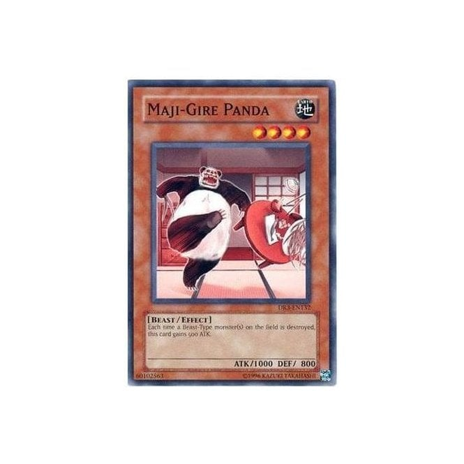panda yugioh card YU-GI-OH CARD: WRECKER PANDA - TDIL-EN041