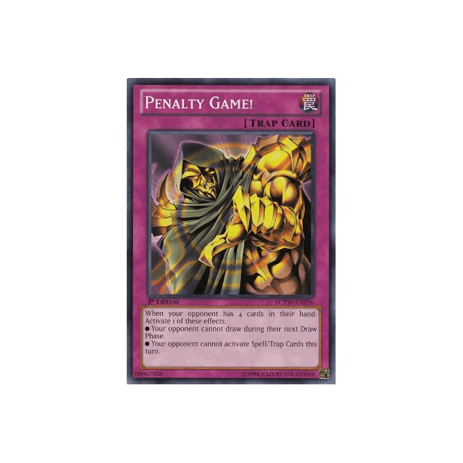 YuGiOh! Card DR3EN171 Penalty Game! Chaos Cards