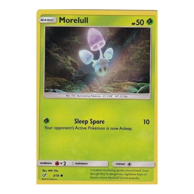 Pokemon Single Card SUN AND MOON Detective Pikachu 03/18 Morelull