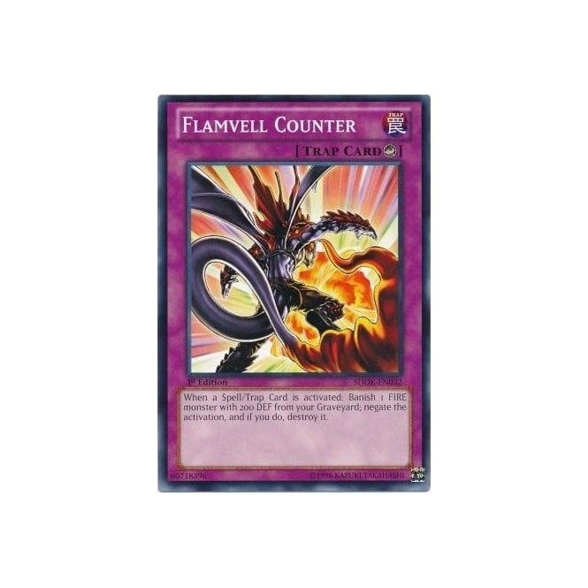 Yu-Gi-Oh! Card SDOK-EN032 Flamvell Counter (Common) | Chaos Cards Yu-Gi-Oh! Card SDOK-EN032 Flamvell Counter (Common) | Chaos Cards
