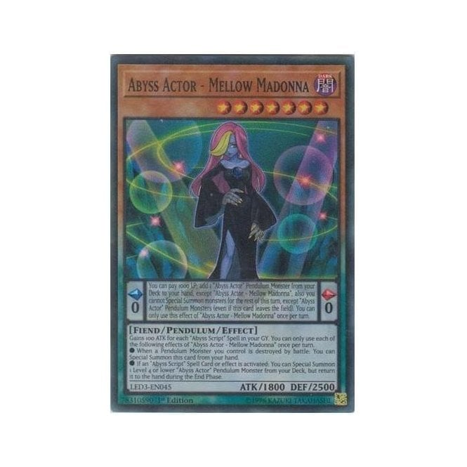 anime decks yugioh Abyss Actor main image 0