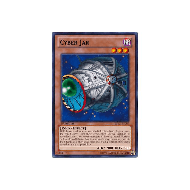 YuGiOh! Card SRLEN077 Cyber Jar Chaos Cards