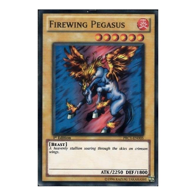 Yu-Gi-Oh! Card PRC1-EN005 Firewing Pegasus (Super Rare) | Chaos Cards Yu-Gi-Oh! Card PRC1-EN005 Firewing Pegasus (Super Rare) | Chaos Cards
