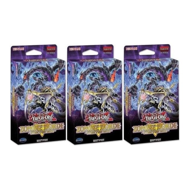 Yu-Gi-Oh! Structure Deck - Zombie Horde x 3 | Chaos Cards Yu-Gi-Oh! Structure Deck - Zombie Horde x 3 | Chaos Cards
