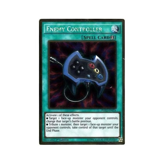 Near Mint 1st Edition - Gold Rare PGL2-EN076 Enemy Controller