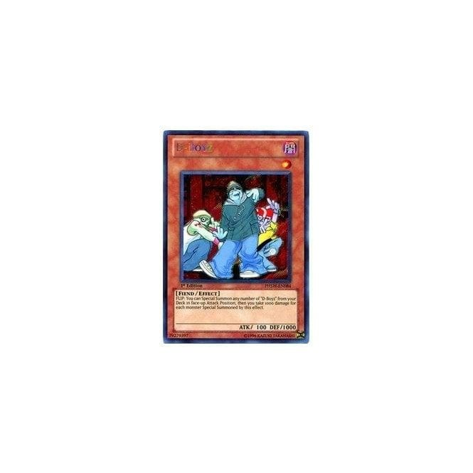 d boyz yugioh card Amazon.com: Yu-Gi-Oh! - D-Boyz (PHSW-EN084) - Photon Shockwave - 1st  Edition