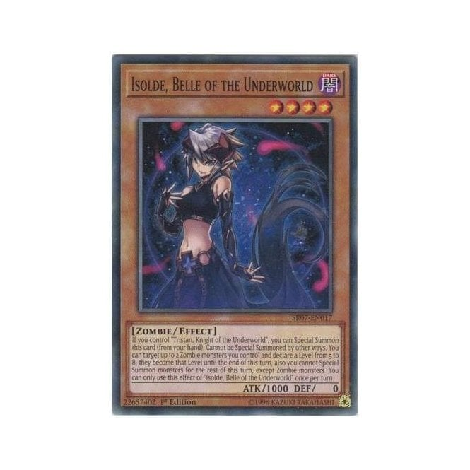 Yu-Gi-Oh! Card SR07-EN017 Isolde, Belle of the Underworld (Common) | Chaos Cards Yu-Gi-Oh! Card SR07-EN017 Isolde, Belle of the Underworld (Common) | Chaos Cards