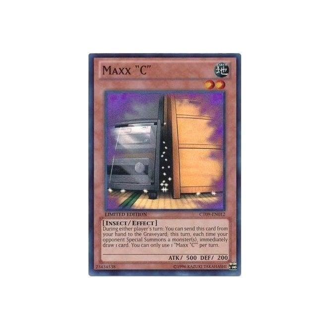 Yu-Gi-Oh! Promo Card CT09-EN012 Maxx C" (Super Rare)" | Chaos Cards Yu-Gi-Oh! Promo Card CT09-EN012 Maxx C" (Super Rare)" | Chaos Cards