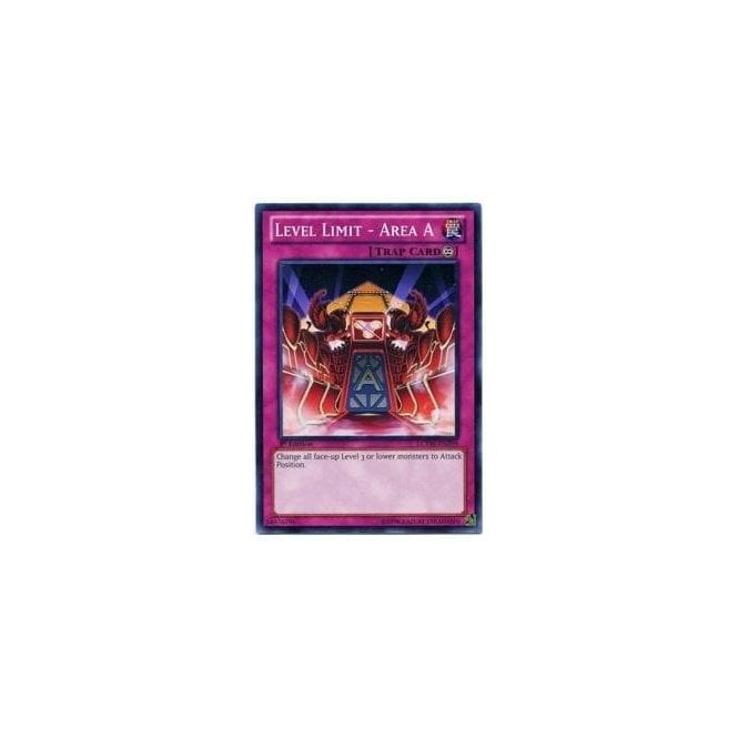 YuGiOh! Card LCYWEN299 Level Limit Area A Chaos Cards