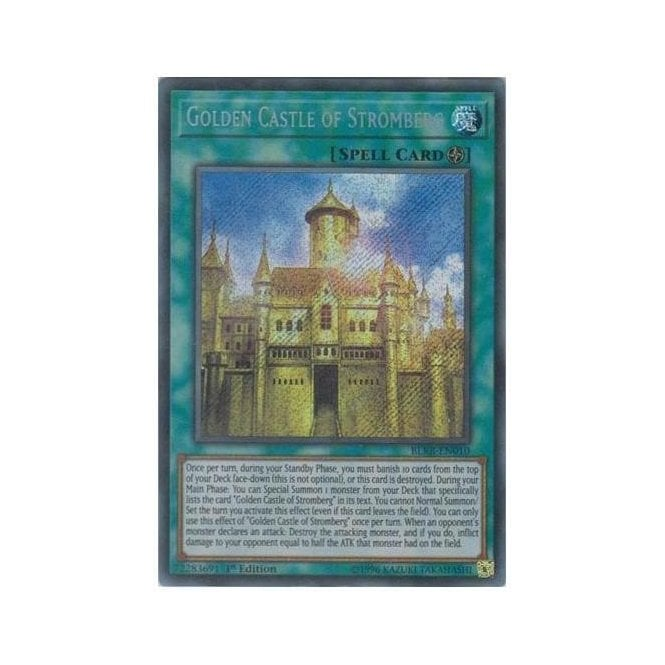 golden castle stromberg yugioh card of - DUOV-EN094 - Ultra Rare All cards will be carefully packed for safe transit YGOPROGOLDEN CASTLE OF STROMBERG DECK
