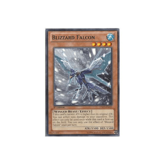 Yu-Gi-Oh! Card LTGY-EN012 Blizzard Falcon (Common) | Chaos Cards