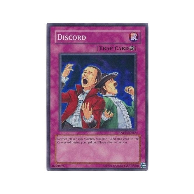 Yu-Gi-Oh! Card ANPR-EN068 Discord (Super Rare) | Chaos Cards Yu-Gi-Oh! Card ANPR-EN068 Discord (Super Rare) | Chaos Cards