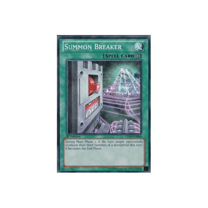 YuGiOh! Card LTGYEN068 Summon Breaker (Short Print) Chaos Cards