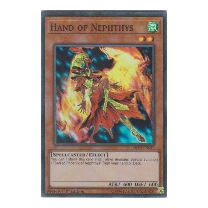 Yu-Gi-Oh! Card HISU-EN013 Hand of Nephthys (Super Rare) | Chaos Cards Yu-Gi-Oh! Card HISU-EN013 Hand of Nephthys (Super Rare) | Chaos Cards
