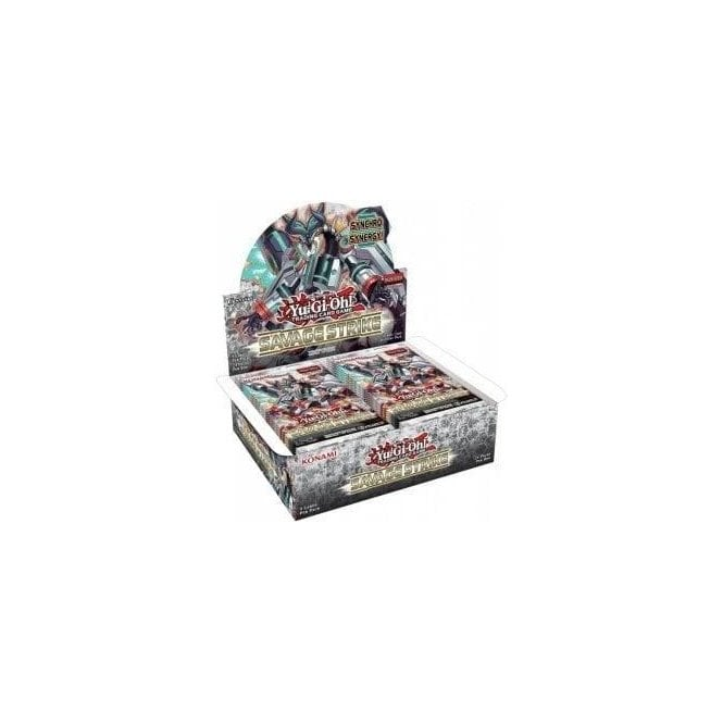 Yu-Gi-Oh! Sealed Booster BOX (24 packs) - Savage Strike (1st Edition) | Chaos Cards Yu-Gi-Oh! Sealed Booster BOX (24 packs) - Savage Strike (1st Edition) | Chaos Cards