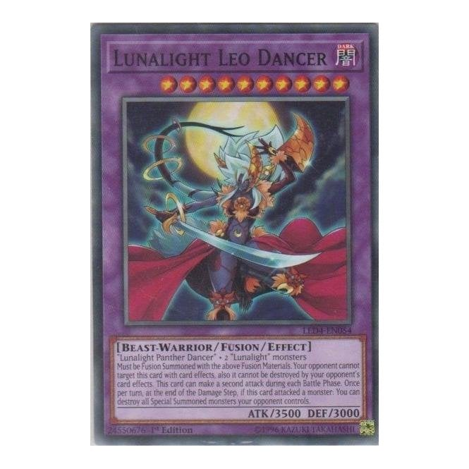 Yu-Gi-Oh! Card LED4-EN054 Lunalight Leo Dancer (Common) | Chaos Cards Yu-Gi-Oh! Card LED4-EN054 Lunalight Leo Dancer (Common) | Chaos Cards