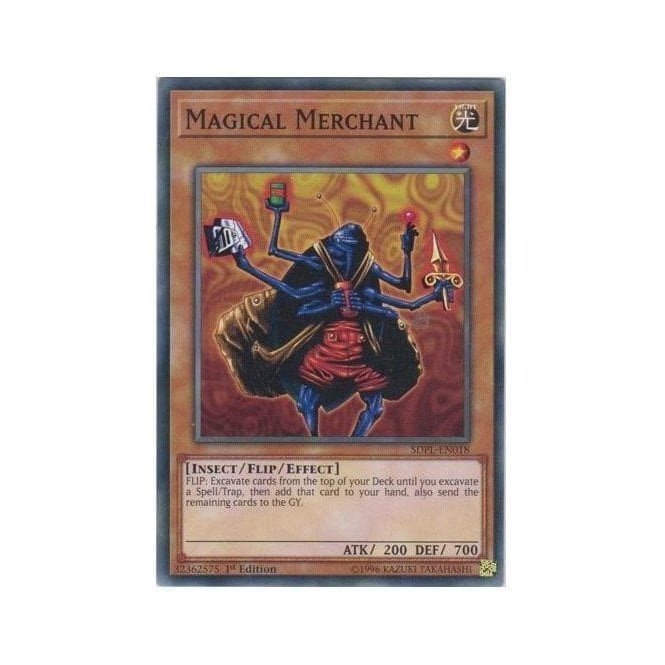 Yu-Gi-Oh! Card SDPL-EN018 Magical Merchant (Common) | Chaos Cards Yu-Gi-Oh! Card SDPL-EN018 Magical Merchant (Common) | Chaos Cards