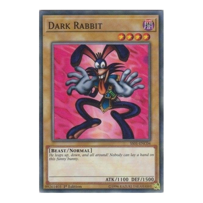 Yu-Gi-Oh! Card SS01-ENC04 Dark Rabbit (Common) | Chaos Cards Yu-Gi-Oh! Card SS01-ENC04 Dark Rabbit (Common) | Chaos Cards