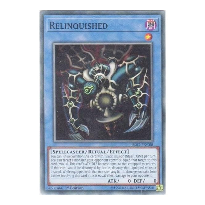 Yu-Gi-Oh! Card SS01-ENC08 Relinquished (Common) | Chaos Cards