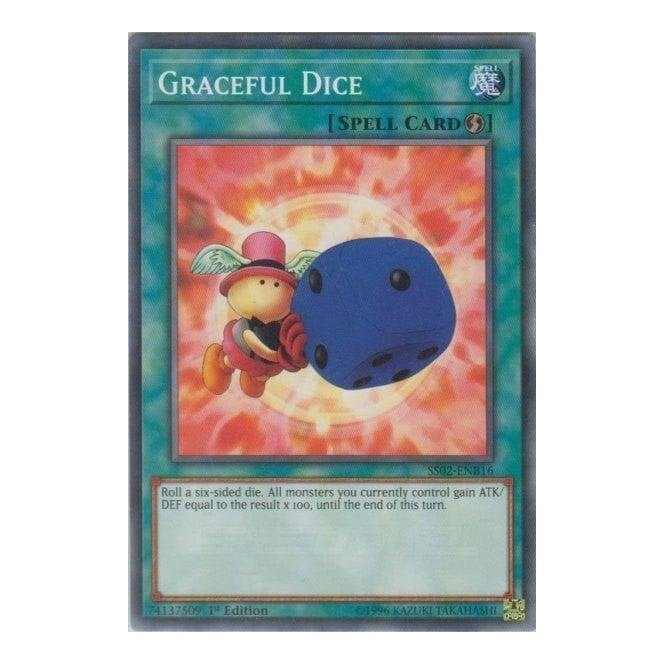 yugioh card graceful dice Amazon.com: Yu-Gi-Oh! - (EDS-002) - Eternal Duelist Soul GBA Promo - Promo Edition may be 1st or Unlimited Edition Graceful Dice - Yu-Gi-Oh! Card