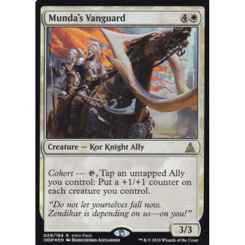 Magic The Gathering : Munda's Vanguard (Oath Of The Gatewatch Intro Pack Promo)