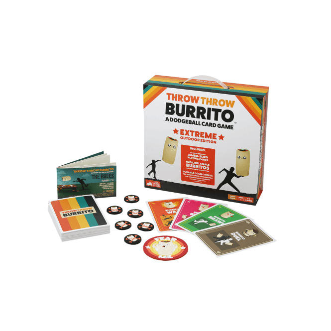 Throw Throw Burrito Extreme Outdoor Edition Chaos Cards