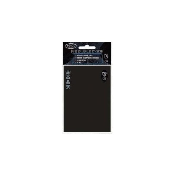 Max Protection SMALL Sleeves (50) OLD PACKAGING - Solid Black | Chaos Cards Max Protection SMALL Sleeves (50) OLD PACKAGING - Solid Black | Chaos Cards