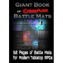 Giant Book of Battle Mats (Cyberpunk A3)