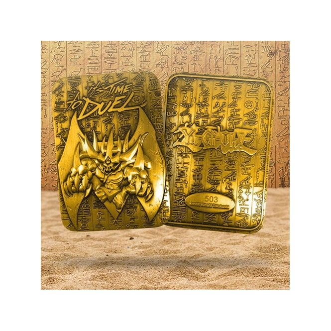 Yu-Gi-Oh! - Limited Edition 24K Gold Plated God Card Obelisk The Tormentor Yu-Gi-Oh! - Limited Edition 24K Gold Plated God Card Obelisk The Tormentor