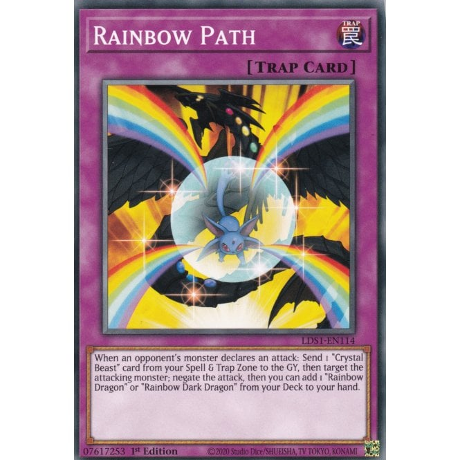 Rainbow Path (Common) : LDS1-EN114 - Yu-Gi-Oh! Single Card