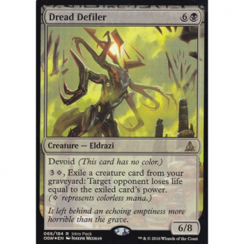 Magic The Gathering : Dread Defiler (Oath Of The Gatewatch Intro Pack Promo)
