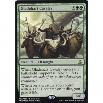 Magic The Gathering : Gladehart Cavalry (Oath Of The Gatewatch Intro Pack Promo)