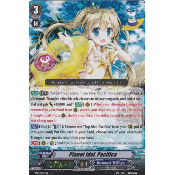 Cardfight!! Vanguard Promotional Card : PR/0215 Planet Idol, Pacifica